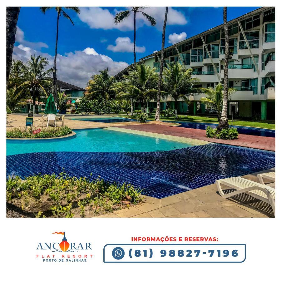 Ancorar Flats Condominio A Beira Mar Porto de Galinhas Exterior photo
