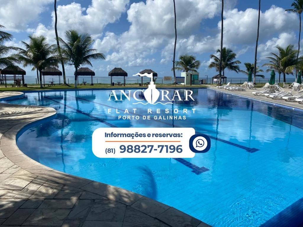 Ancorar Flats Condominio A Beira Mar Porto de Galinhas Exterior photo